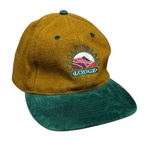 Vintage Cedar Breaks Lodge Utah Strap-back Hat